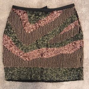 Sequin skirt